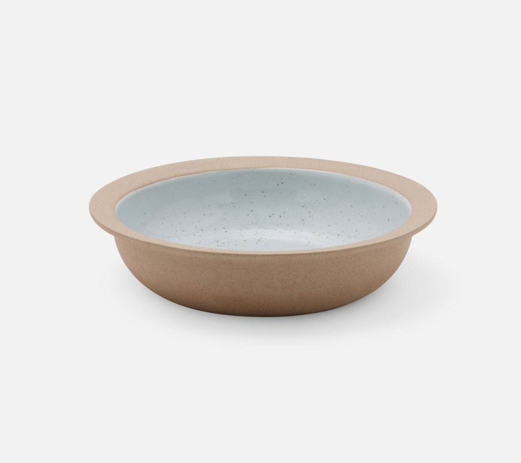 Blue Pheasant Rivka White Salt Round Serving Bowl