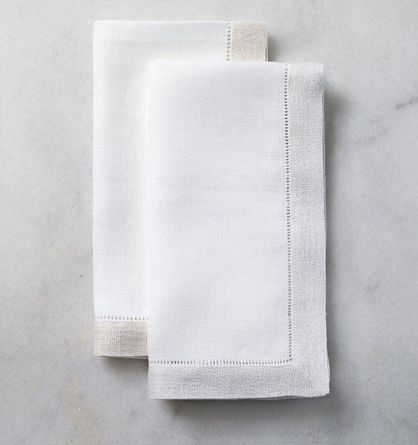 Filetto Napkins, Placemats + Table Runners