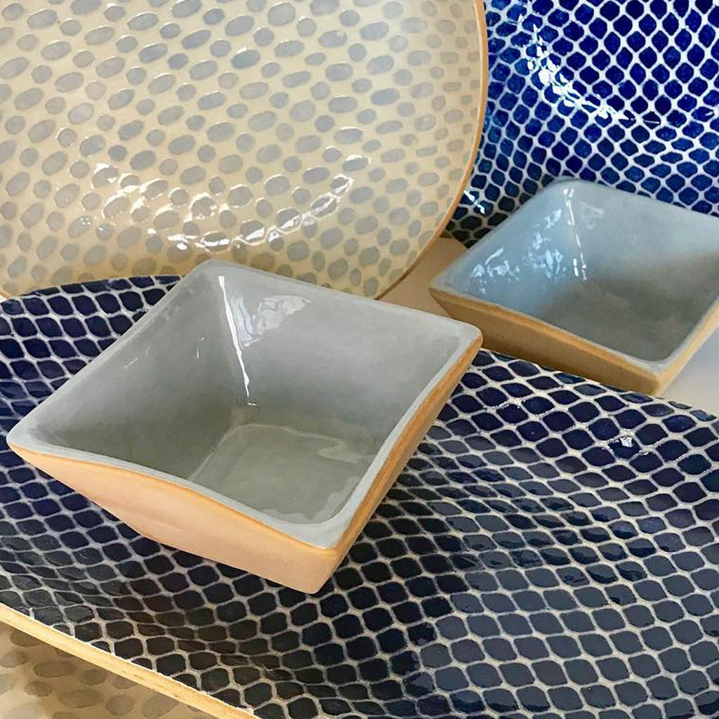 Terrafirma Ceramics Square Dip Bowl