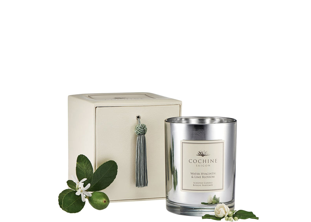 Water Hyacinth & Lime Blossom Candle