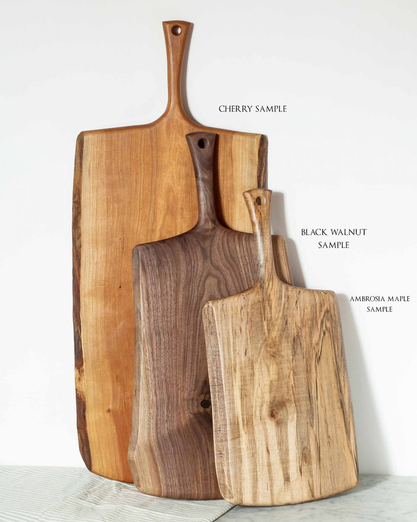 Cherry Serving Board with Handle