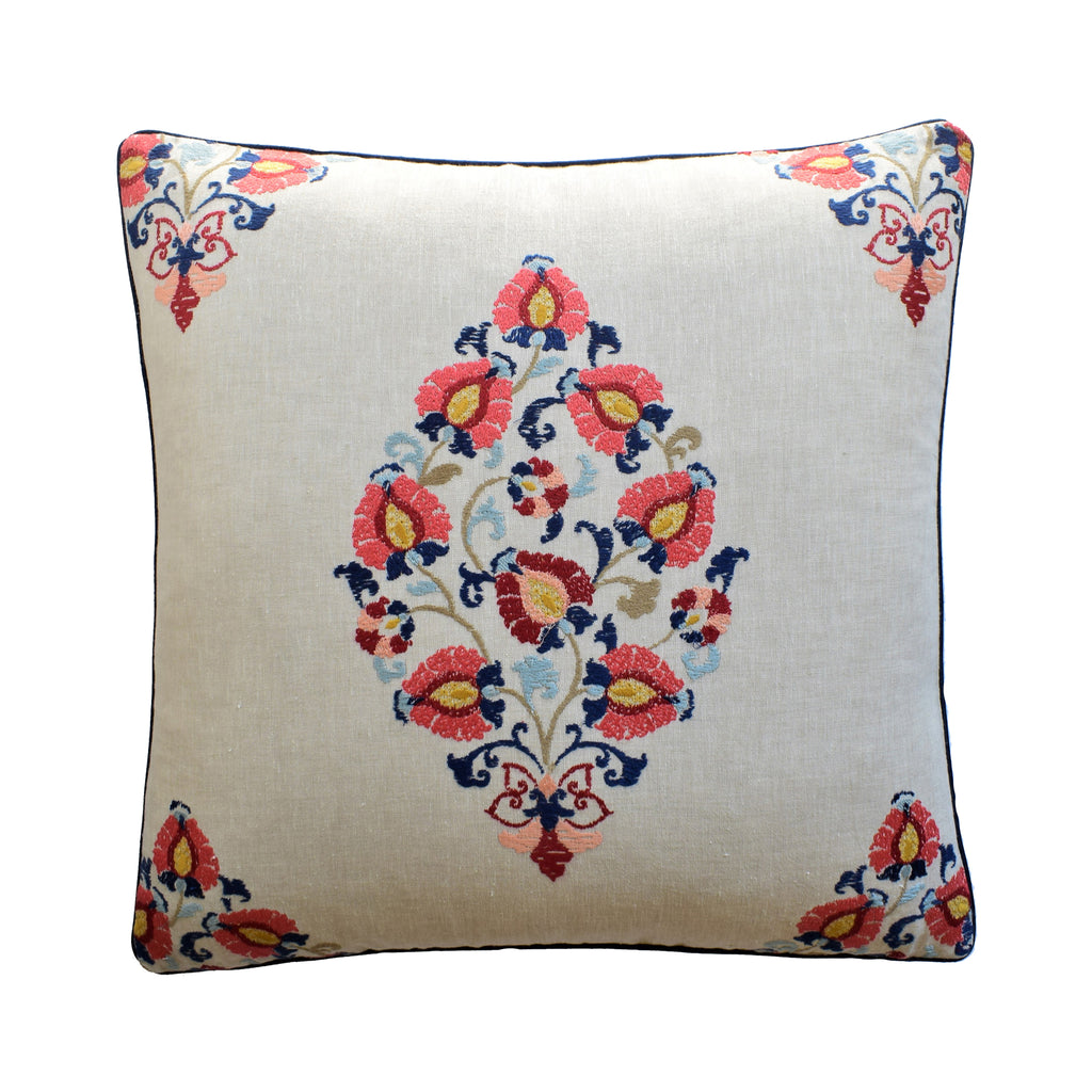Ryan Studio Wooton Decorative Pillow - Red/Blue